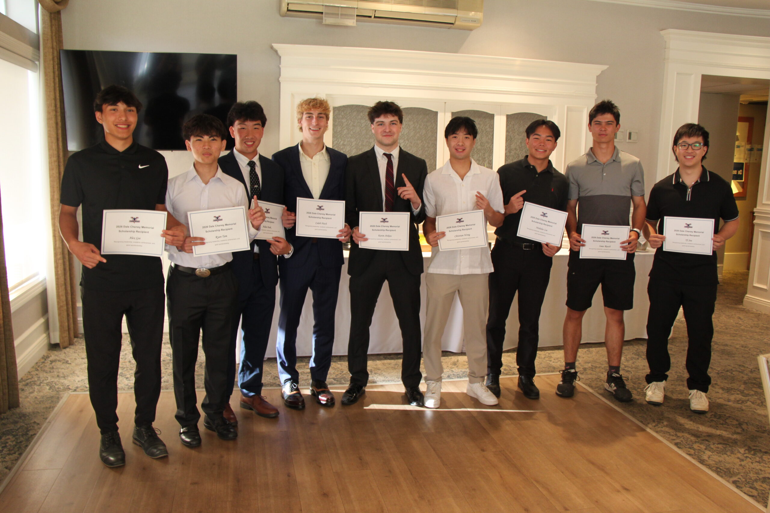 Dale Cheney Award Winners 2026