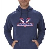 Bauer Perfect Hoodie (Navy w/TBirds logo)